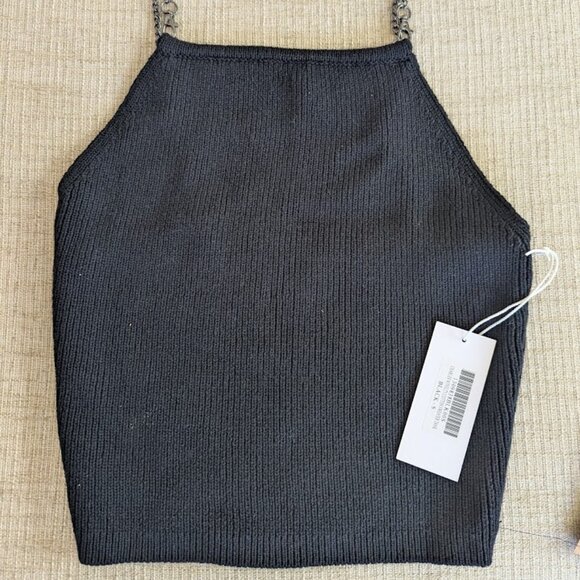 Reformation Tops - Reformation Charles Novelty Cotton Sweater Tank, S